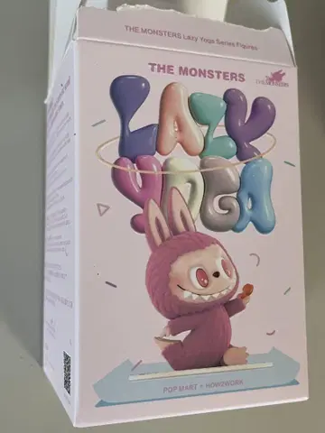 POPMART LAZY YOGA the monster