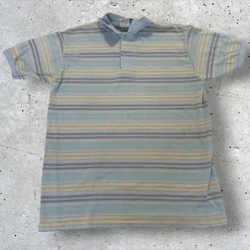 80년대 USA제 VINTAGE 빈티지 폴로 셔츠 L 캐주얼 구제 의류