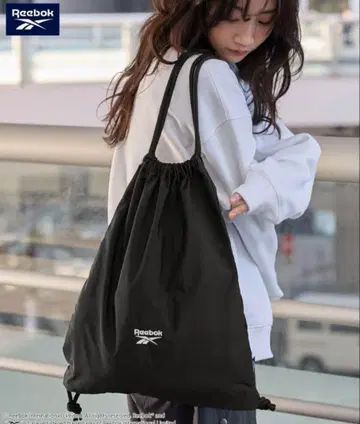 리복 블랙 냅색