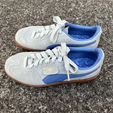 Puma 팔레르모 PALERMO 스니커즈 그레이/블루