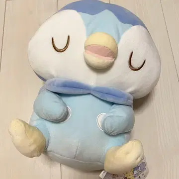 포켓몬 봉제 인형 팽도리 포켓피스 택 포함 잠자는 모습