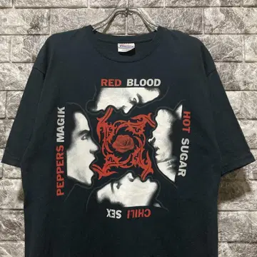 레어 RED HOT CHILI PEPPERS 티셔츠 M BLOOD
