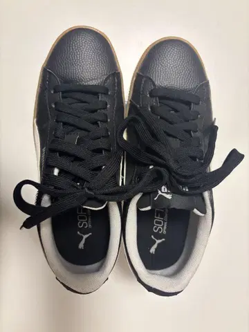 푸마 블랙 스니커즈 22.5cm