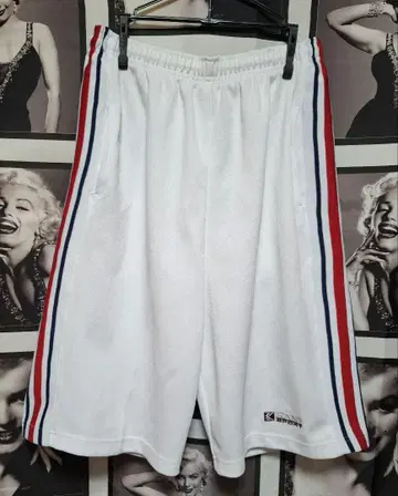 KANI SPORT 메쉬 숏 팬츠 화이트