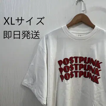 최종 가격 blurhms POSTPUNK Print Tee big 화이트