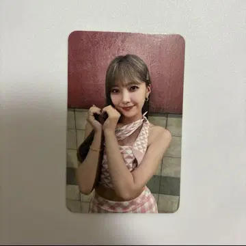 NiziU 마유카  회장 한정 포토 카드 COCONUT