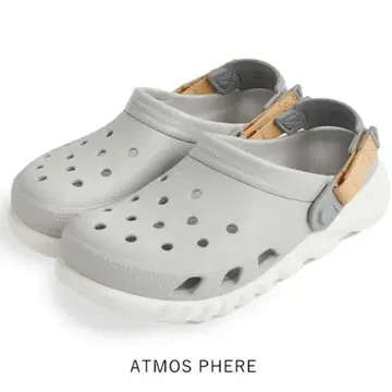 Crocs 그레이 클로그 샌들