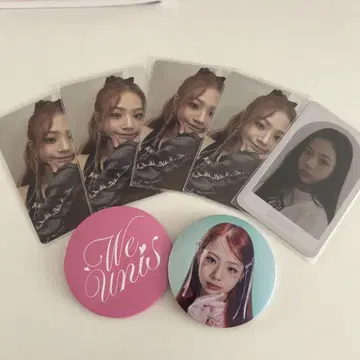 UNIS 소원 트레이딩 카드 & 캔 배치