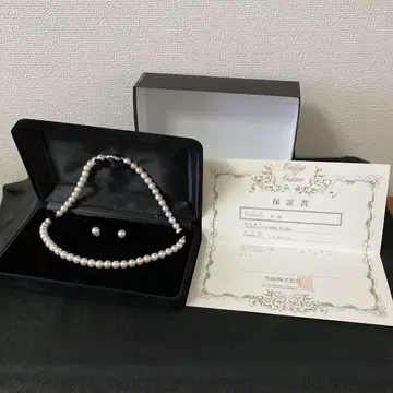 주식회사 ICHIDA 진주 목걸이 귀걸이 세트