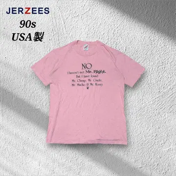 90s USA제 JERZEES 저지 티셔츠 싱글 스티치 유니섹스 M