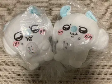 치이카와 모몽가 냠냠 봉제 인형 세트