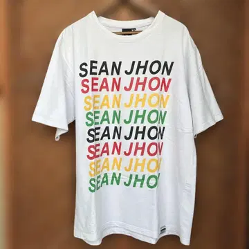Sean John 티셔츠 XL 화이트 스트릿 스타일