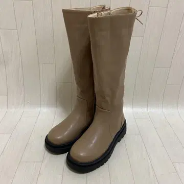 casiTA 롱 부츠 레이스업