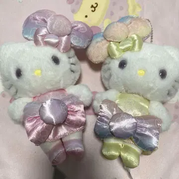 헬로키티 미미 생일 기념 마스코트 세트