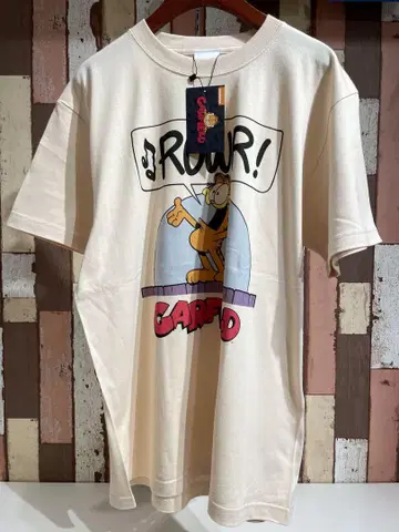 가필드 티셔츠 XL BEG GARFIERD1
