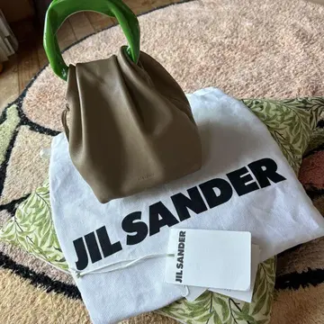 JIL SANDER 질 샌더 미니 핸드백 양가죽 베이지