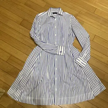 Polo Ralph Lauren 스트라이프 셔츠 원피스 사이즈 6
