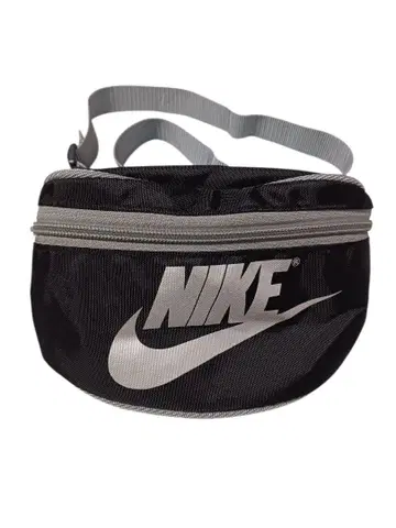 나이키 NIKE 나일론 미니 힙색 바디백 파우치 블랙