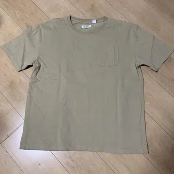 남성용 티셔츠 베이지 XL