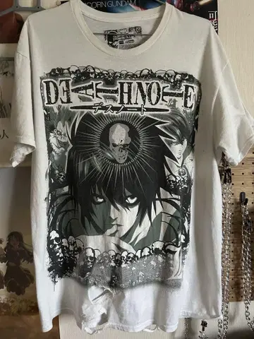 00s Death Note 데스노트 L "엘르" 애니메이션 티셔츠