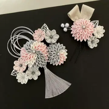 세공 머리 장식 성인식 졸업식 T192