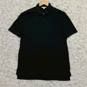 JAMES PERSE 블랙 피케 셔츠 1 S~M 상당 블랙