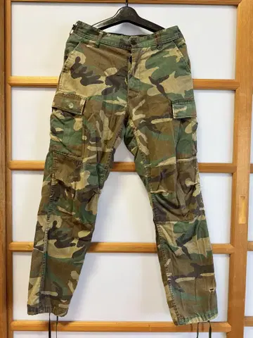 카모플라쥬 카고 팬츠