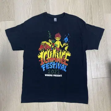 WANIMA 1CHANCE FESTIVAL 2022 티셔츠 L 사이즈