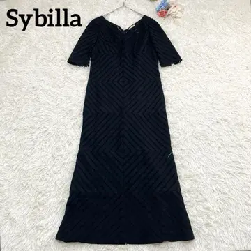 Sybilla 여성용 롱 원피스 42 XL 사이즈