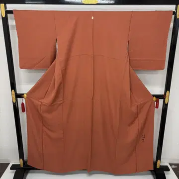 이로무지 무지 기모노 고급 기모노 하나의 문장 순수 실크 AK-7488