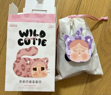 팝 마트 크라이 베이비 고양이 봉제 인형 펜던트 고양이 네온