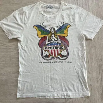 HYSTERIC GLAMOUR 버터플라이 티셔츠 M