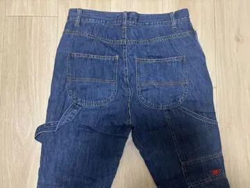 Deviluse 테이퍼드 팬츠 데님 청바지