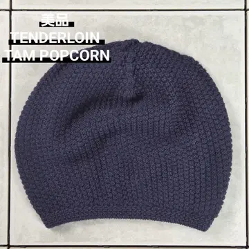 새상품급 TENDERLOIN TAM POPCORN T-TAM 니트 모자