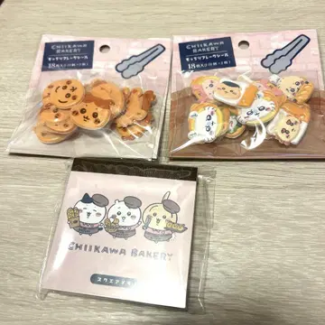 치이카와 치이카와 베이커리 쫄깃한 플레이크 씰 스퀘어 메모