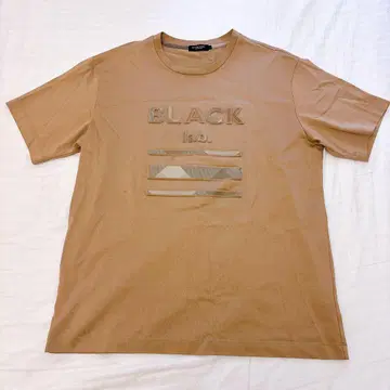 BLACK lab. 로고 T셔츠 베이지 L 사이즈