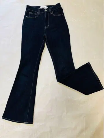AZUL DENIM 플레어 데님 인디고 스키니 XS