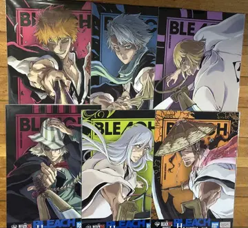 BLEACH 제일복권 클리어 포스터 세트 6매 1