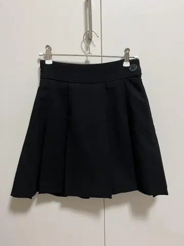 snidel 플리츠 스커트 숏 팬츠 블랙 0 사이즈
