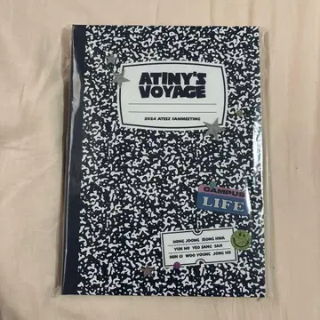 ATINY'S VOYAGE 2024 ATEEZ 펜미 포스터 북