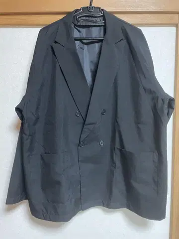 ZIP5 이지 테일러드 자켓 블랙 XL