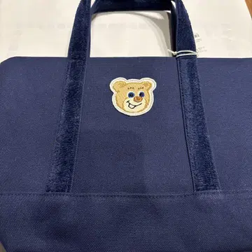 페이러 올드 테디 와펜 토트백 네이비 소형