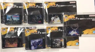 제일복권 고질라 대괴수열전 G F상 장면 사진 참 컬렉션 7종 세트