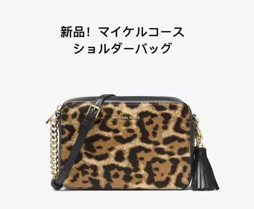 새상품! MICHAEL KORS 마이클코어스 레오파드 무늬 숄더백