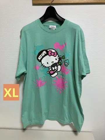 미사용 새상품 산리오 헬로키티 스프라툰 티셔츠 XL
