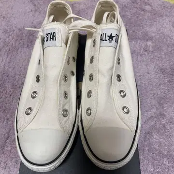 ALL STAR LP WASHOUT SLIP OX 23cm 화이트