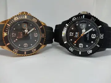 ICE-WATCH 골드/블랙 손목시계