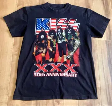 빈티지 KISS 키스 30주년 티셔츠 2003년 락밴드