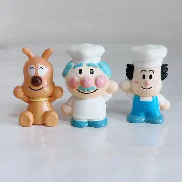 호빵맨 잼 아저씨 버터 누나 치즈 손가락 인형