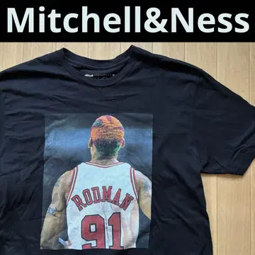 Mitchell&Ness 로드맨 티셔츠 구제 의류 L NBA 농구